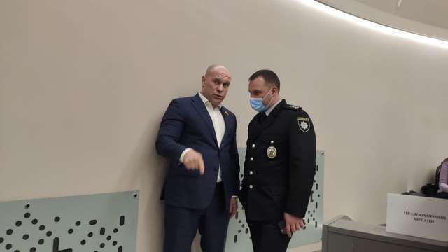 ілля кива та очільник Національної поліції Іван Вигінський