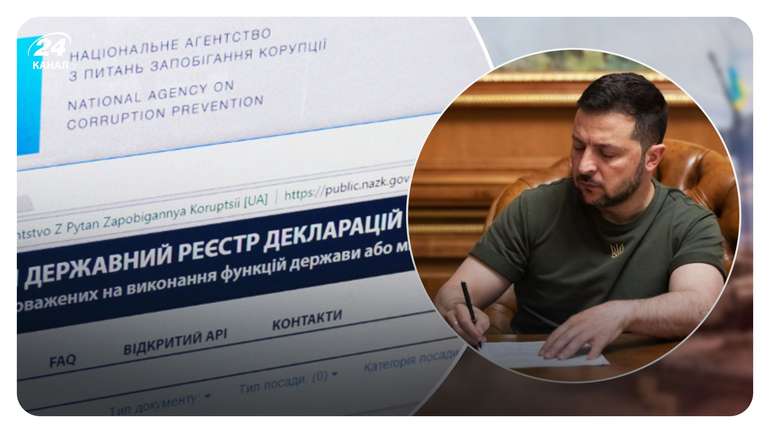 Зеленський показав свою «декларацію» за 2023 рік