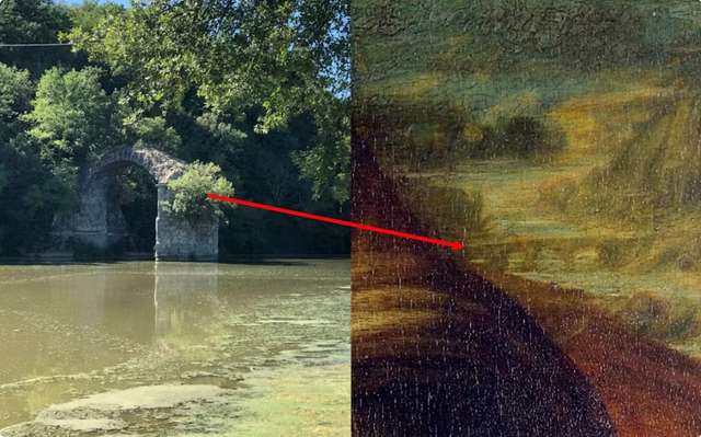На картині «Джоконда» Леонардо да Вінчі вчені виявили реально існуючий об'єкт_2