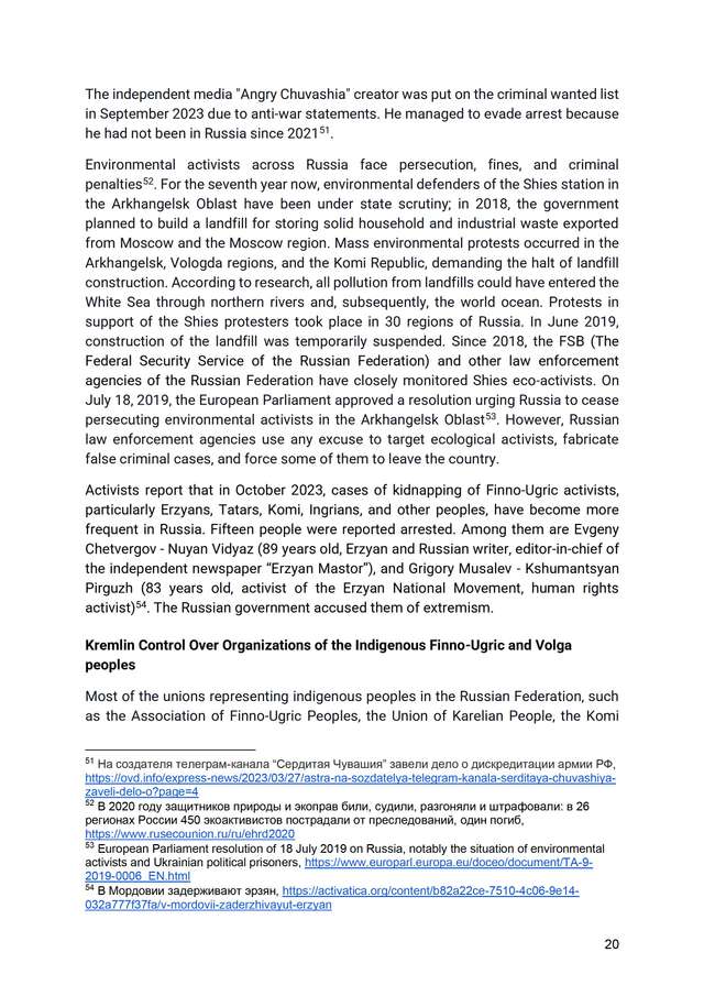 Представники поневолених московією народів просять ООН визнати геноцид фіно-угрів_40