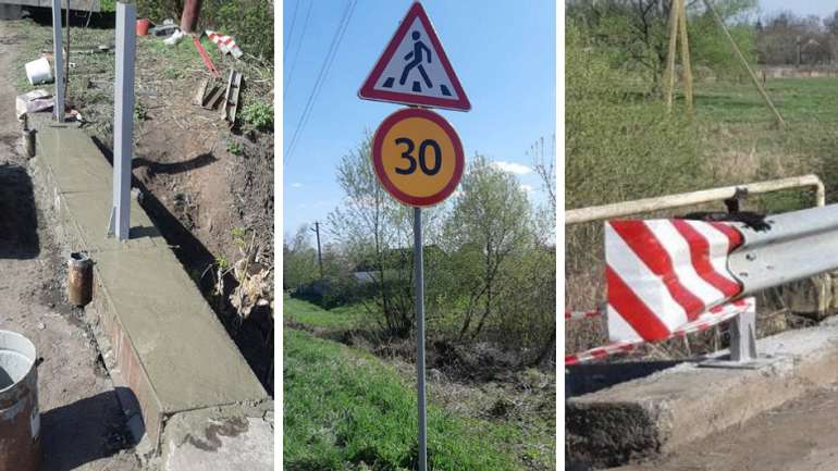 У Миргородському районі відремонтували міст, але не дорогу