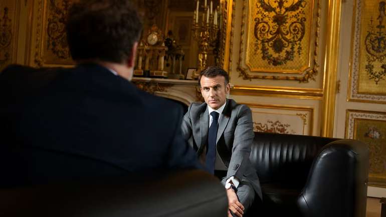 Емманюель Макрон назвав передумови для відправки французьких військ в України