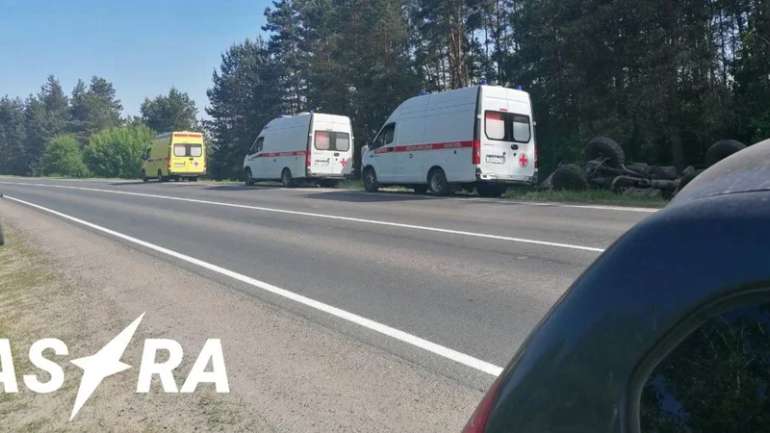 На росії пенсіонер врізався в автобус із російськими окупантами