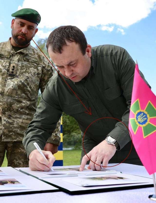 Очільник Вінницької військово-цивільної адміністрації Борзов засвітив Rolex за 1,3 мільйона гривень_1