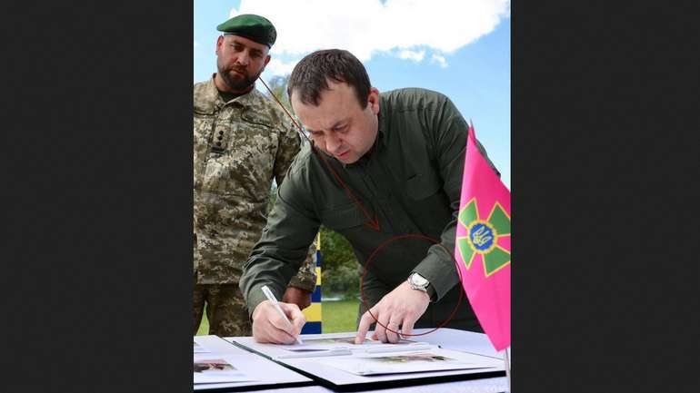 Очільник Вінницької військово-цивільної адміністрації Борзов засвітив Rolex за 1,3 мільйона гривень