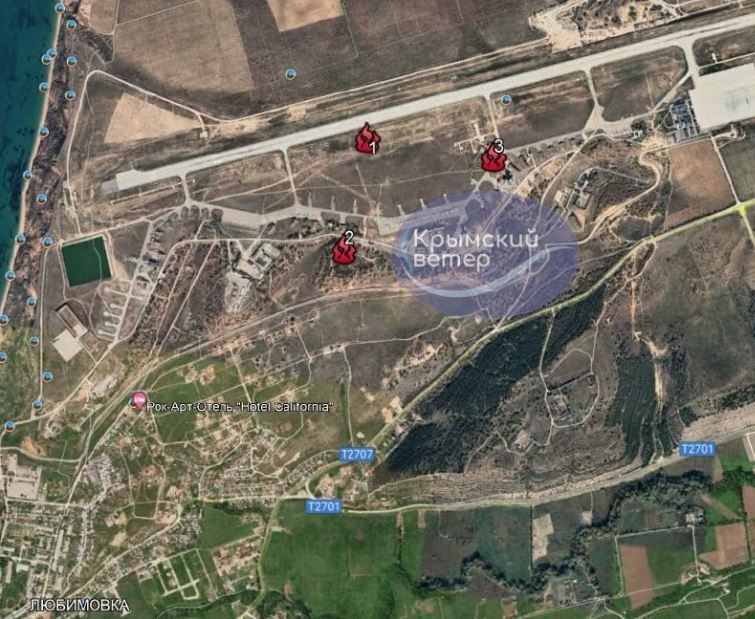 ЗСУ атакували аеродром «Бельбек» у Криму_1