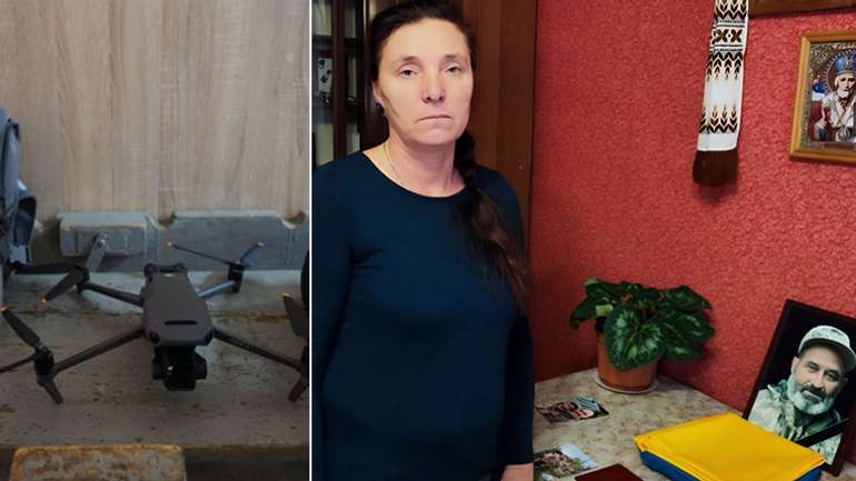 Вдова полеглого фронтовика із Черкас придбала дрони для ЗСУ
