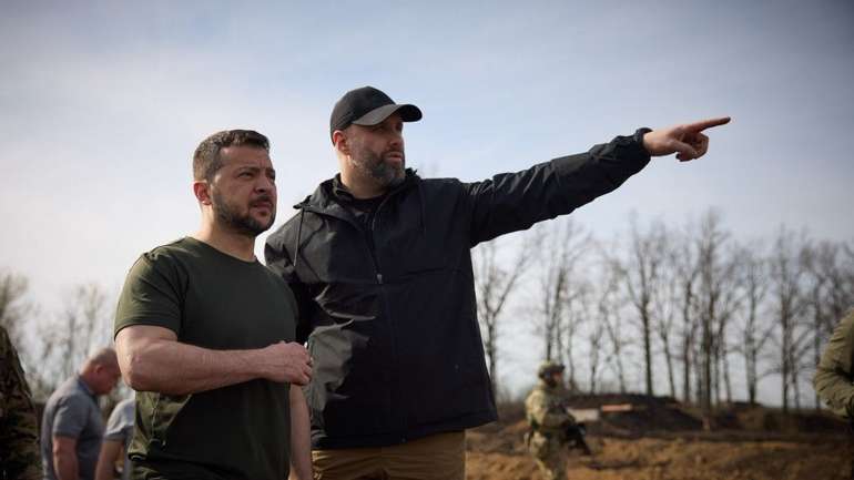 Зеленський і Синєгубий «зведення» укріплень довірили росіянам