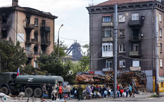 Окупований московитами Маріуполь (наші дні)