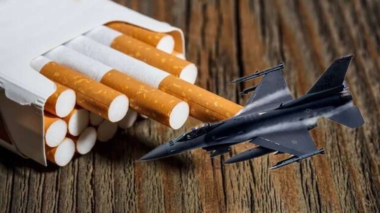 За несплачені податки від нелегальних сигарет можна було б придбати 30 винищувачів F-16