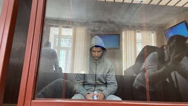 Підозрюваний у вбивстві підлітка на засіданні суду, Київ, 9 квітня 2024 р.