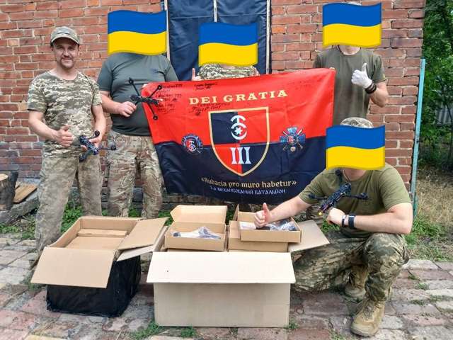 75 FPV-дронів фронтовикам ЗСУ передала Мачухівська громада_1