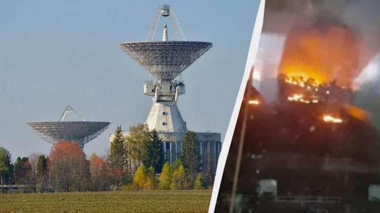 Міноборони підтвердило знищення центру космічного зв’язку у Криму