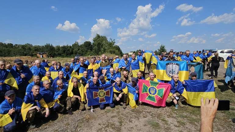 З полону окупантів повернулися ще 95 наших захисників