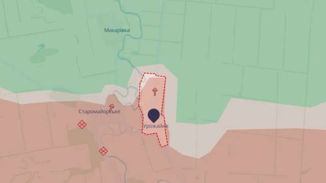 Село Урожайне на Донеччині