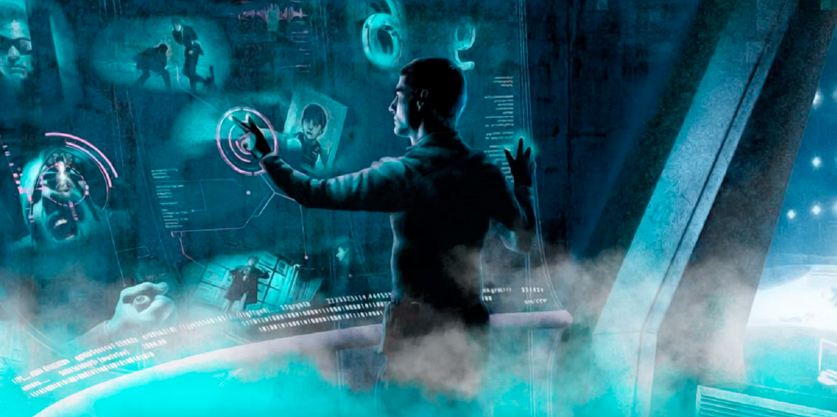 Кадр з фільму Особлива думка (Minority Report)