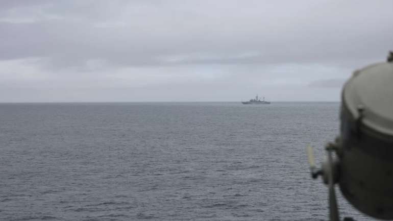Біля островів Аляски США виявили російський військовий корабель