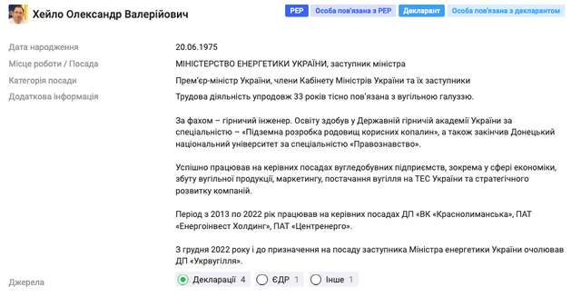 Заступник міністра енергетики Хейло під час війни придбав квартиру за 4 млн гривень_1