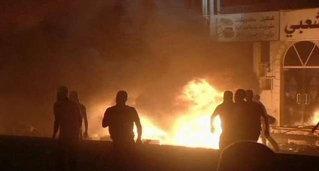 Юдейські фанатики спалюють палестинське село