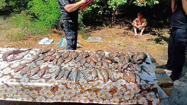 У водосховищах Полтавщини хазяйнують угруповання браконьєрів