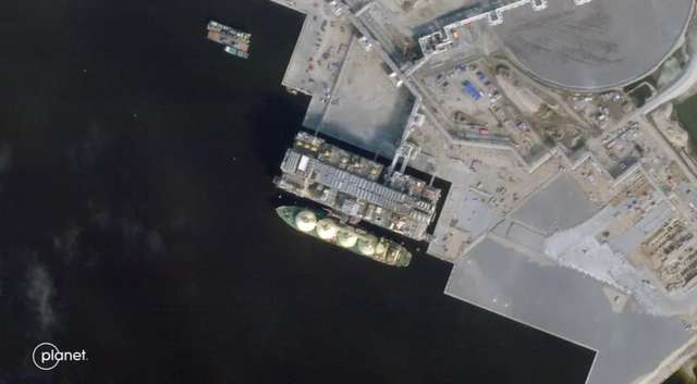 Корбалі на терміналі «Novatek Arctic SPG — 2»