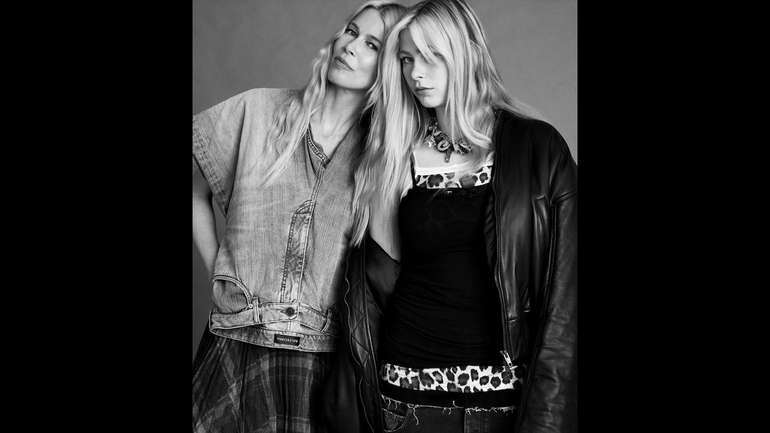 Супермодель Клаудія Шиффер знялася на обкладинку глянцю з 19-річною дочкою