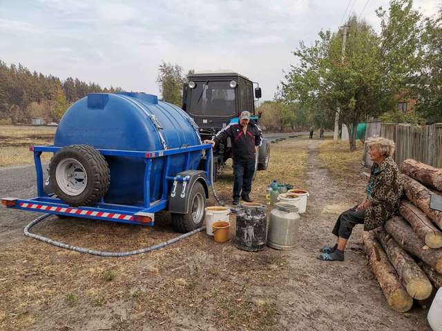 Замість централізованого водогону у Нових Санжарах діє потужна машина часу у минуле