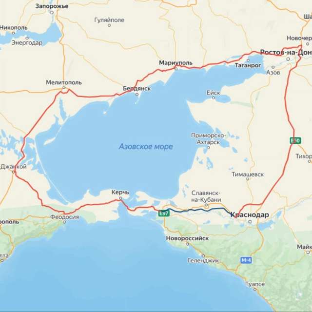 Окупанти витратять 600 млрд рублів на Азовську кільцеву дорогу_1