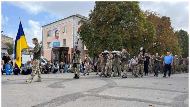 У Первомайську попрощались з підполковником Ігорем Грибом