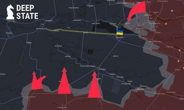 Ситуація навколо Курахового погіршилася, - DeepState_1