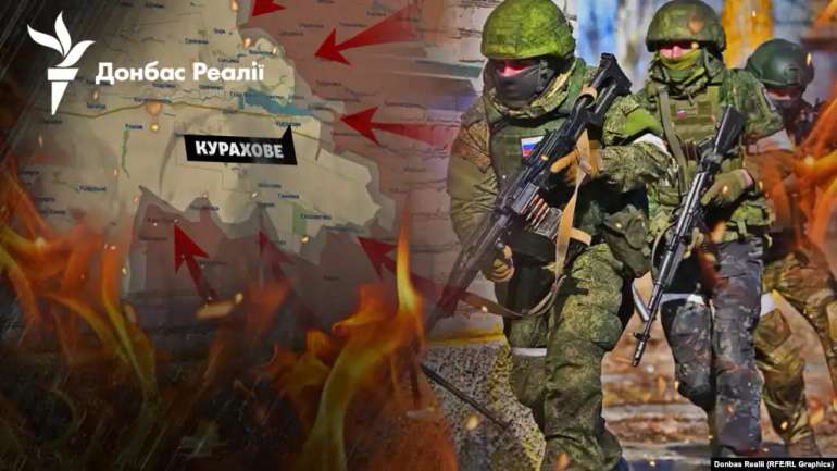 Росія кидає все на Курахове: загарбники просуваються щодня