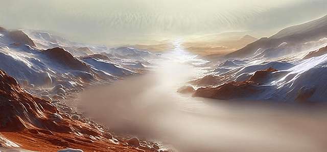 Науковці з'ясували, чому на холодному Марсі зникли річки й озера_1