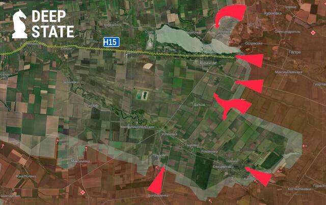 На Курахівському напрямку назріває катастрофа, - DeepState_1