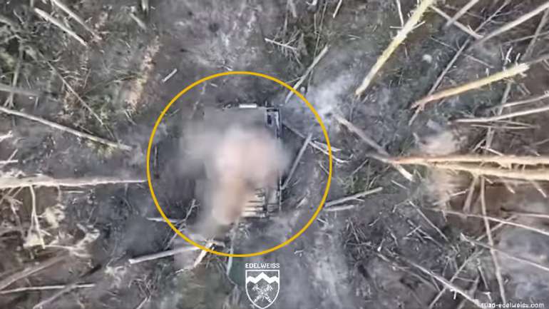 Запальний український «Аркан» підсмажив російський панцерник на Донбасі
