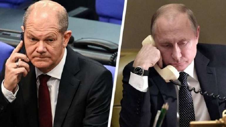 Шольц сподівається всидіти у кріслі канцлера завдяки путіну