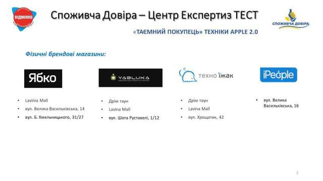 Половина магазинів збуту Apple не видає фіскальні чеки та не має суб’єкта господарювання_1