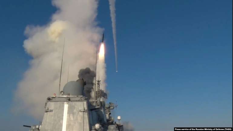 Росія вперше після останнього масованого обстрілу вивела в Чорне море ракетоносії – ВМС