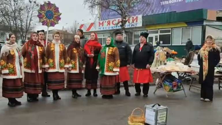 Відвідувачі Різдвяного ярмарку у Гадячі зібрали кошти на підтримку ЗСУ