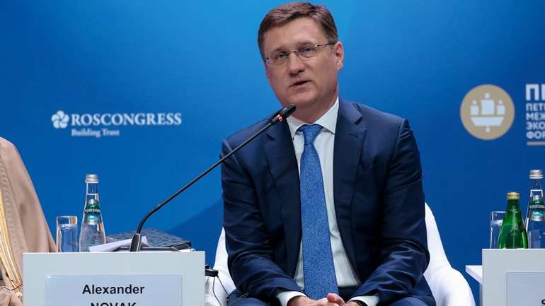 «Газовий» міністр Новак обіцяє наповнити євросховища російським «блакитним паливом»