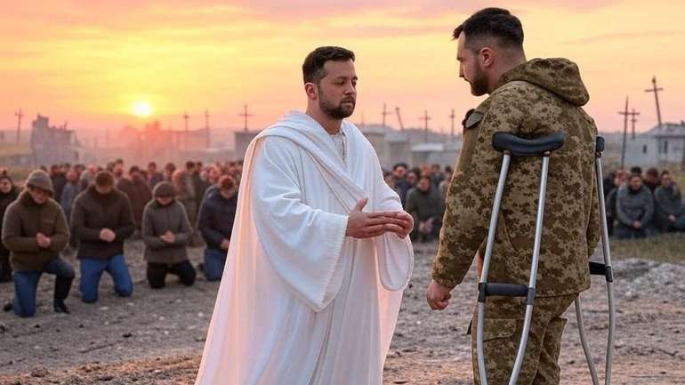 Зеленський цинічно піариться на військових