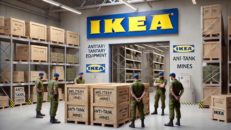 На складі Ikea у Польщі виявили 240 загублених мін