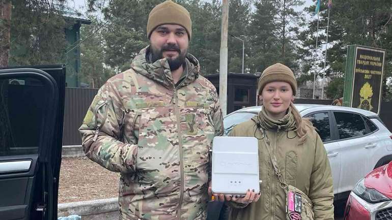 Бригада «Буревій» отримала необхідне обладнання від Машівської громади