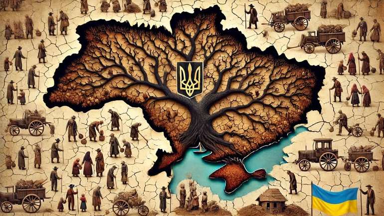 Дерево з порожніми плодами в Україні