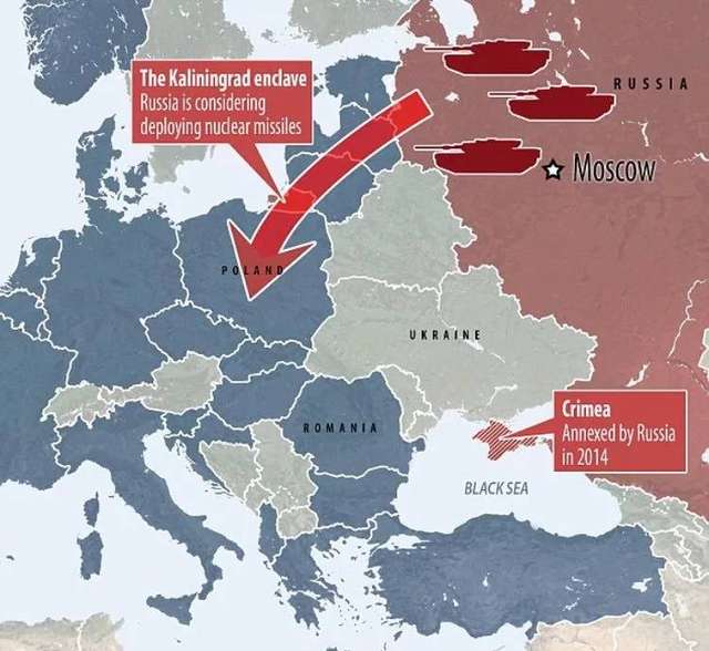 Можливий майбутній напад РФ на ЄС і НАТО