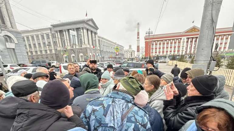 Мешканці Суджі знову вийшли на мітинг у Курську