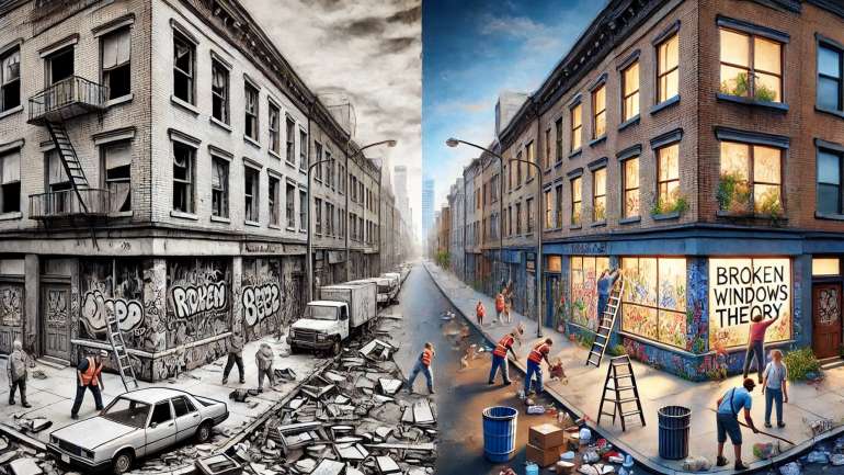 Теорія розбитих вікон: як боротьба з безладом змінює суспільство