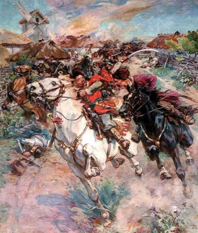 Бій Богуна із Чарнецьким під Монастирищем (1931)