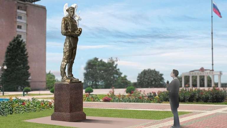 Замість Шевченка у Мелітополі стоятиме забронзовілий кремлівський пропагандист