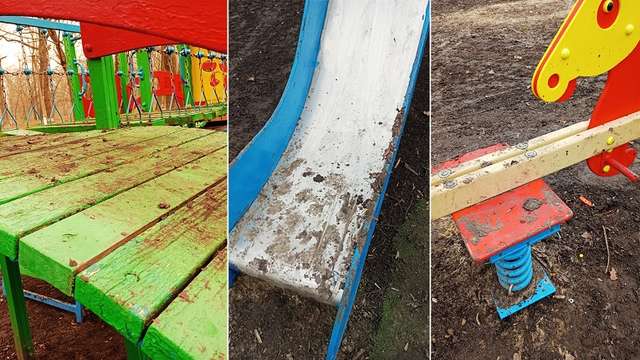 Дітям Полтавщини — ігри у бруді та сльоті_1