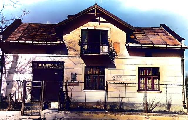 Дім у Білогорщі, де відбувся останній бій Романа Шухевича